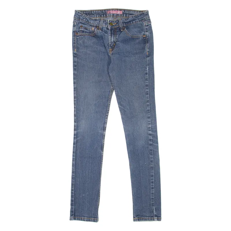 Levi's 518 Womens Jeans Blue Slim Skinny W27 L30 1