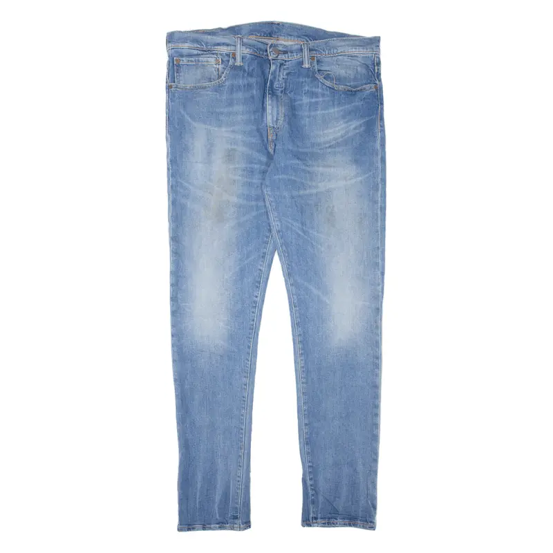 Levi's 520 Jeans Mens Blue Regular Tapered Stone Wash W37 L34 1