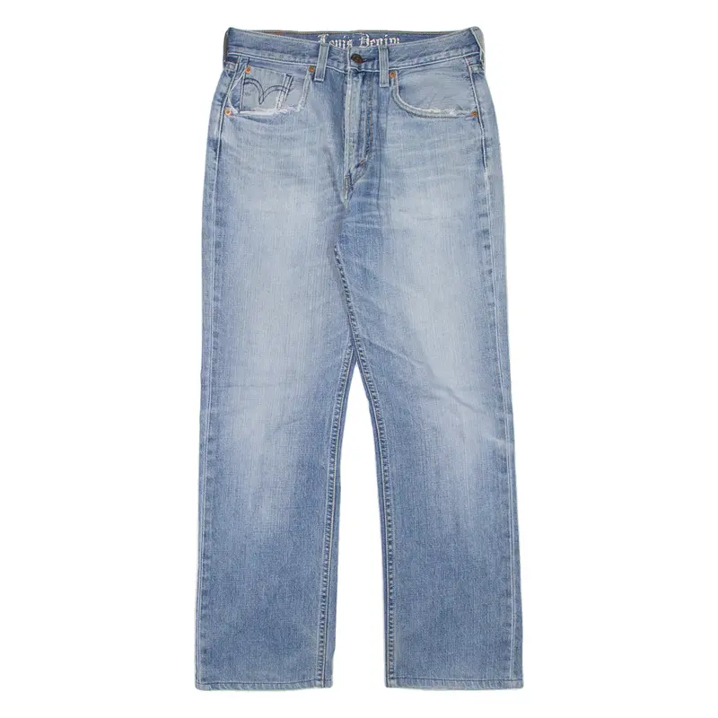 Levi's 524 Mens Jeans Blue Regular Straight Stone Wash W31 L28 1