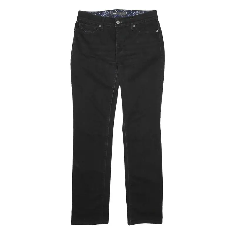 Levi's 525 Perfect Waist Womens Jeans Black Regular Straight Denim W29 L32 1