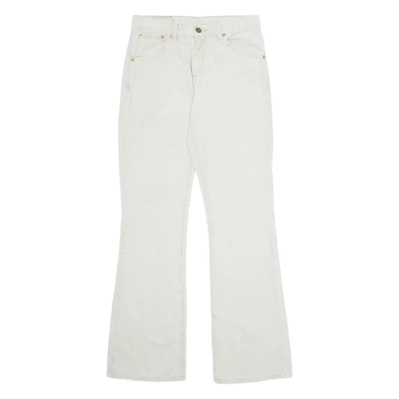 Levi's 525 Womens Trousers White Regular Bootcut W27 L32 1