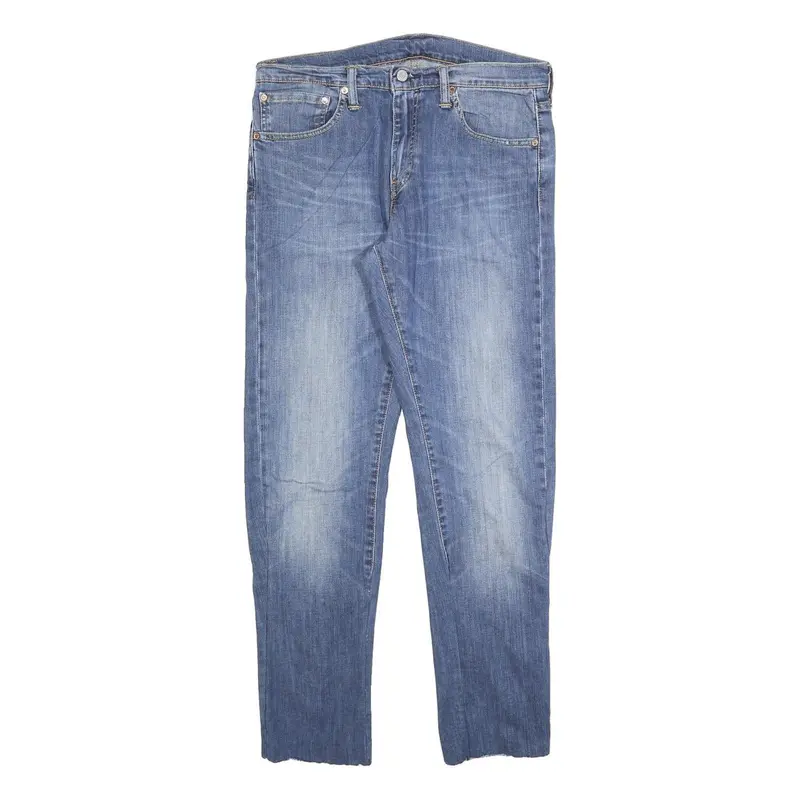 Levi's 527 Reg Bootcut Mens Blue Denim Medium W34 L30 Cotton Blend Zip Regular 1