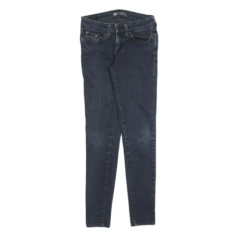 Levi's 535 Womens Slim Dark Blue Denim Slim Skinny Jeans W24 L30 1