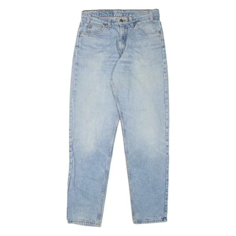 Levi's 550 Jeans Mens Blue Relaxed Tapered 90S Stone Wash W32 L34 1