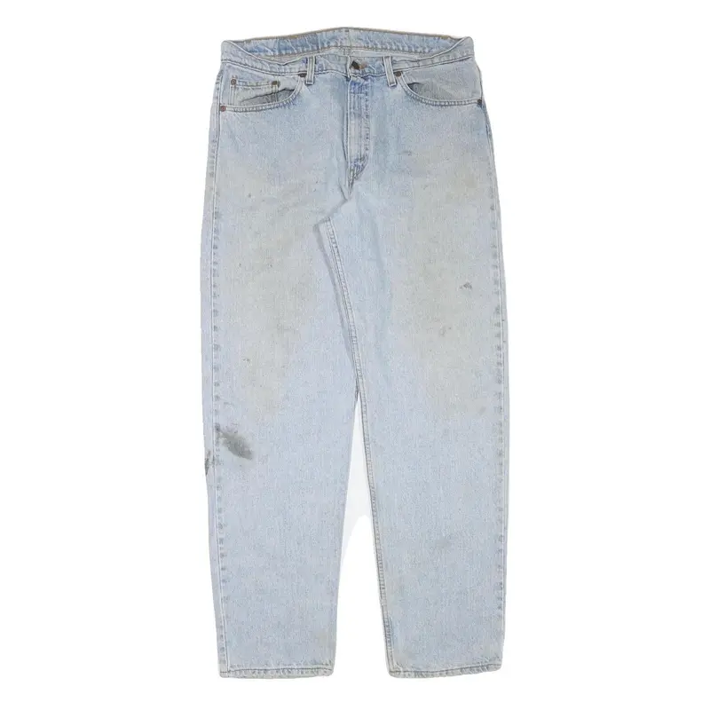 Levi's 550 Mens Jeans Blue Relaxed Loose Denim Light W35 L33 Classic Casual 1