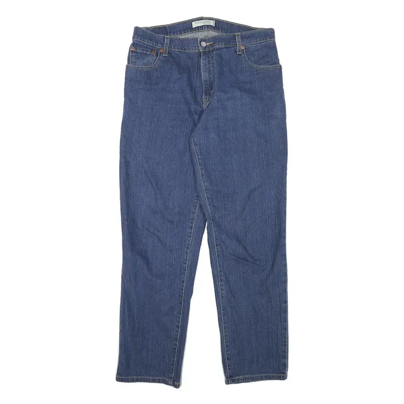 Levi's 550 Womens Jeans Blue Relaxed Straight Denim Medium W32 L29 Classic Style 1