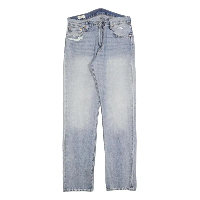 Levi's 551 Z Big E Mens Jeans Blue Regular Straight Denim Light W30 L34 Classic 1