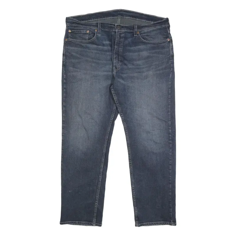 Levi's 559 Tapered Mens Jeans Blue Relaxed Denim Medium W40 L30 Cotton Blend Zip 1