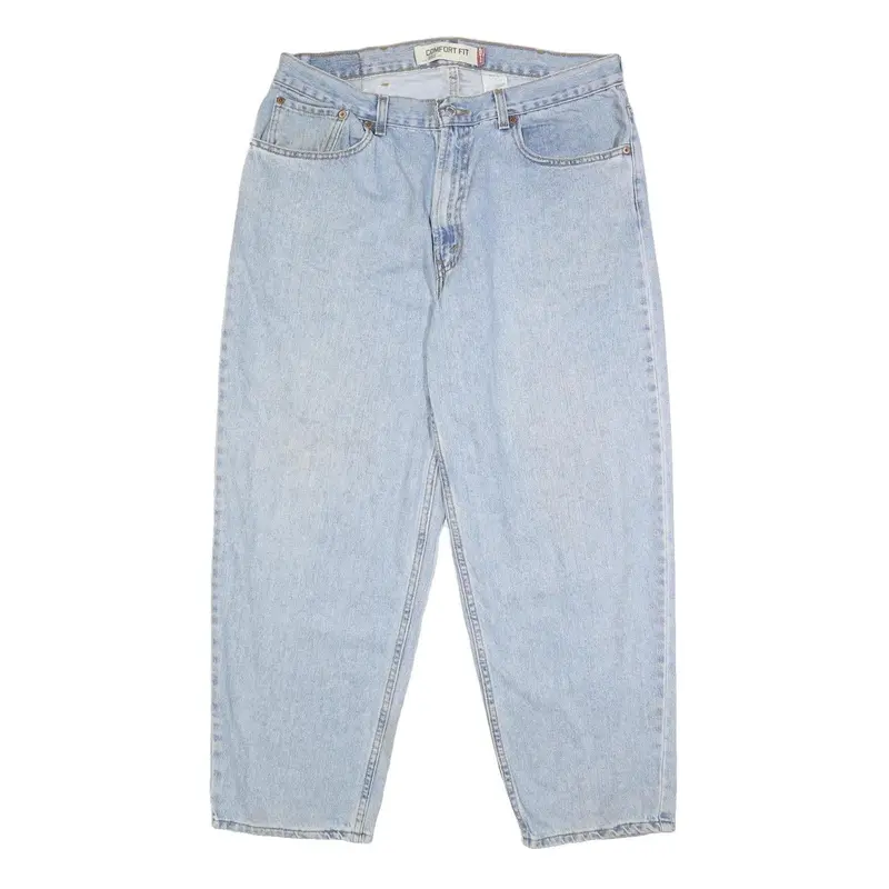 Levi's 560 Mens Jeans Blue Relaxed Loose Denim Medium W34 L30 Classic Cotton Zip 1