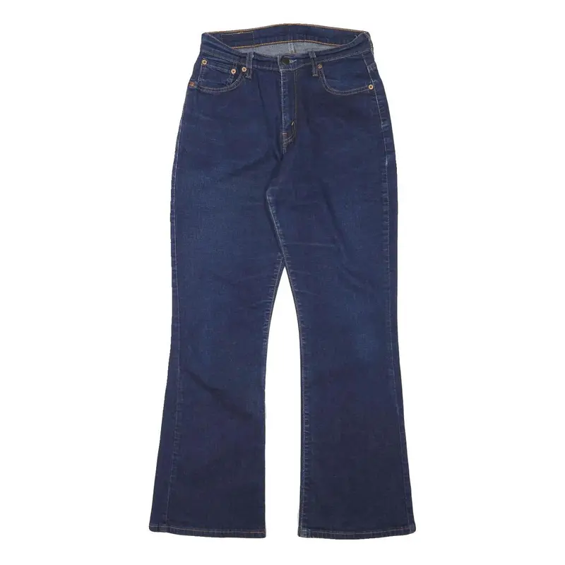 Levi's 584 87 Womens Jeans Blue Regular Flared Denim Medium W26 L28 Classic 1