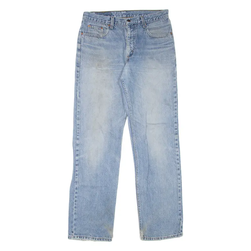 Levi's 630 02 Orange Tab Mens Jeans Blue Straight 90S W33 L34 1