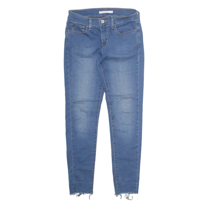 Levi's 710 Womens Jeans Blue Slim Skinny Stone Wash W27 L27 1