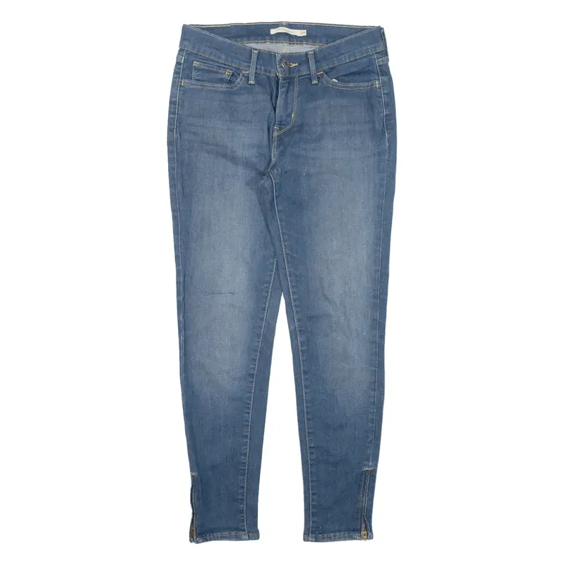 Levi's 710 Womens Jeans Blue Slim Skinny W28 L26 1