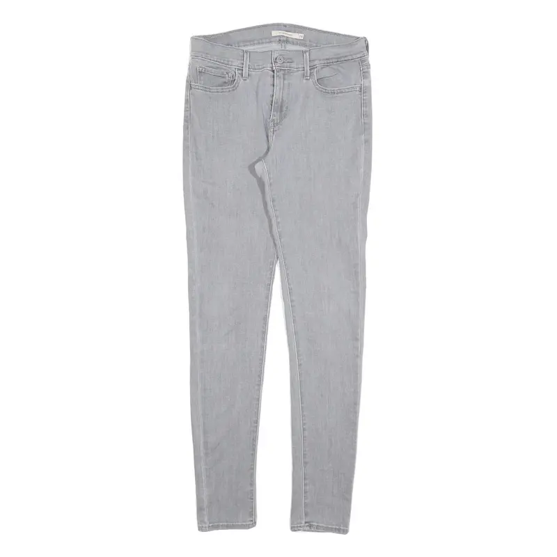 Levi's 710 Womens Jeans Slim Skinny Denim Light W28 L32 Stretch Cotton Blend 1