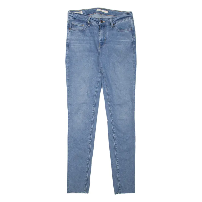 Levi's 711 Premium Womens Jeans Blue Slim Skinny W26 L32 1