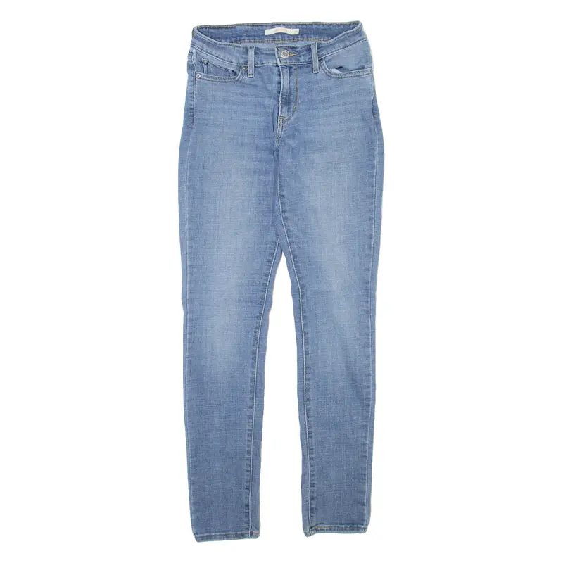 Levi's 711 Skinny Womens Jeans Blue Regular Skinny W26 L30 1