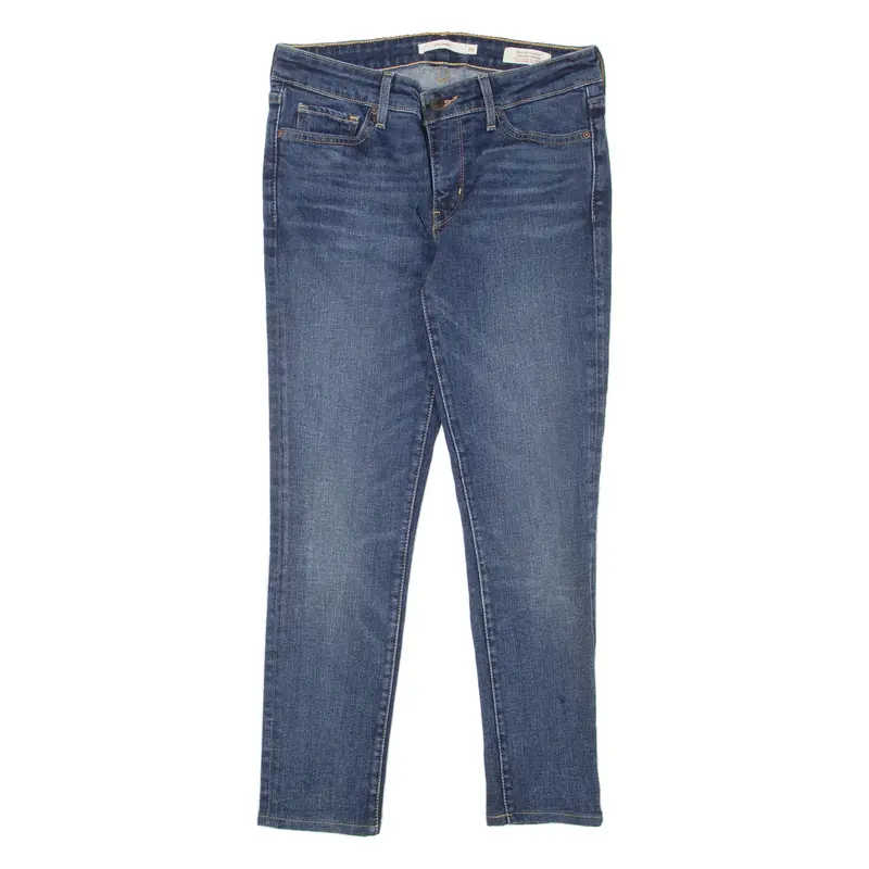 Levi's 711 Womens Jeans Blue Slim Skinny Stone Wash W26 L25 1