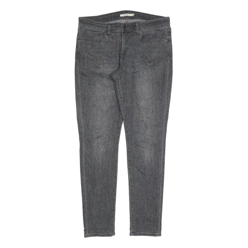 Levi's 711 Womens Slim Skinny Denim Dark Wash W31 L32 Stretch Jeans 1