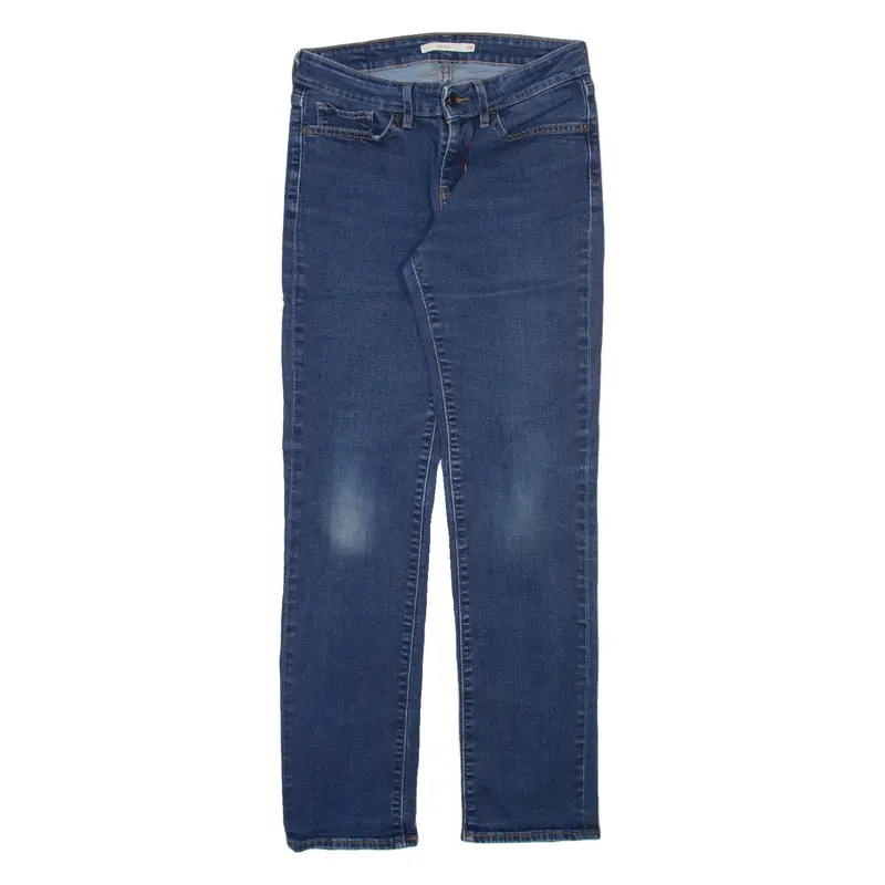 Levi's 712 Slim Womens Jeans Blue Slim Straight W28 L28 1