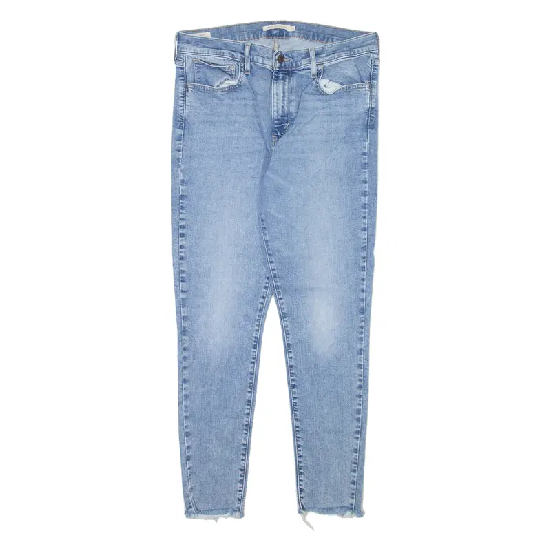 Levi's 720 High Rise Skinny Big E Womens Jeans Blue Regular Straight W31 L28 1