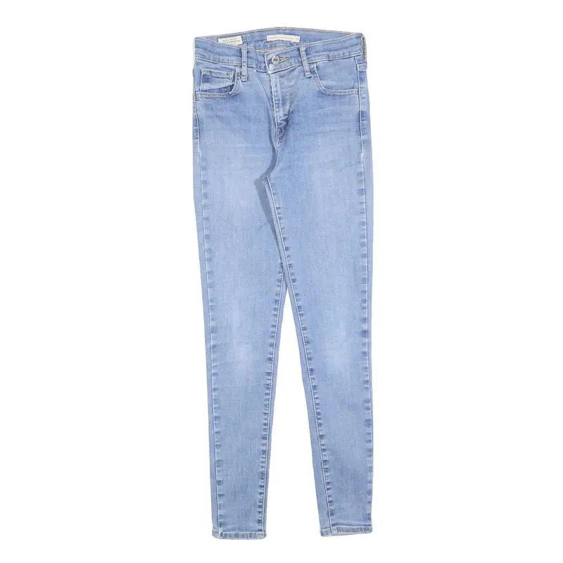 Levi's 720 Womens Jeans Blue Slim Skinny Denim Rinse W25 L28 Stretch 1