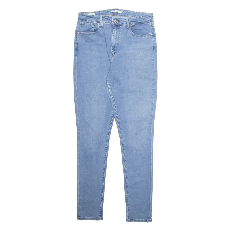 Levi's 721 Big E Womens Jeans Blue Regular Skinny W32 L32 1