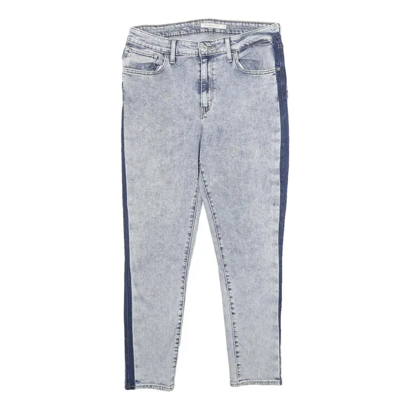 Levi's 721 High Rise Skinny Womens Jeans Blue Slim Skinny Denim Light W32 L28 1