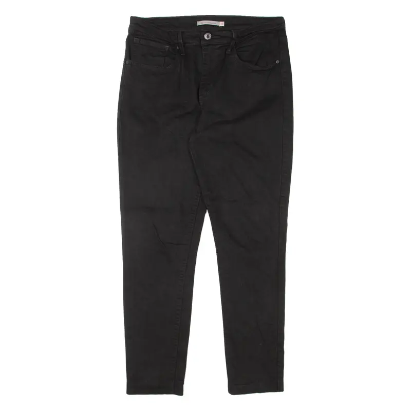 Levi's 721 High Rise Womens Jeans Black Slim Skinny W30 L26 1