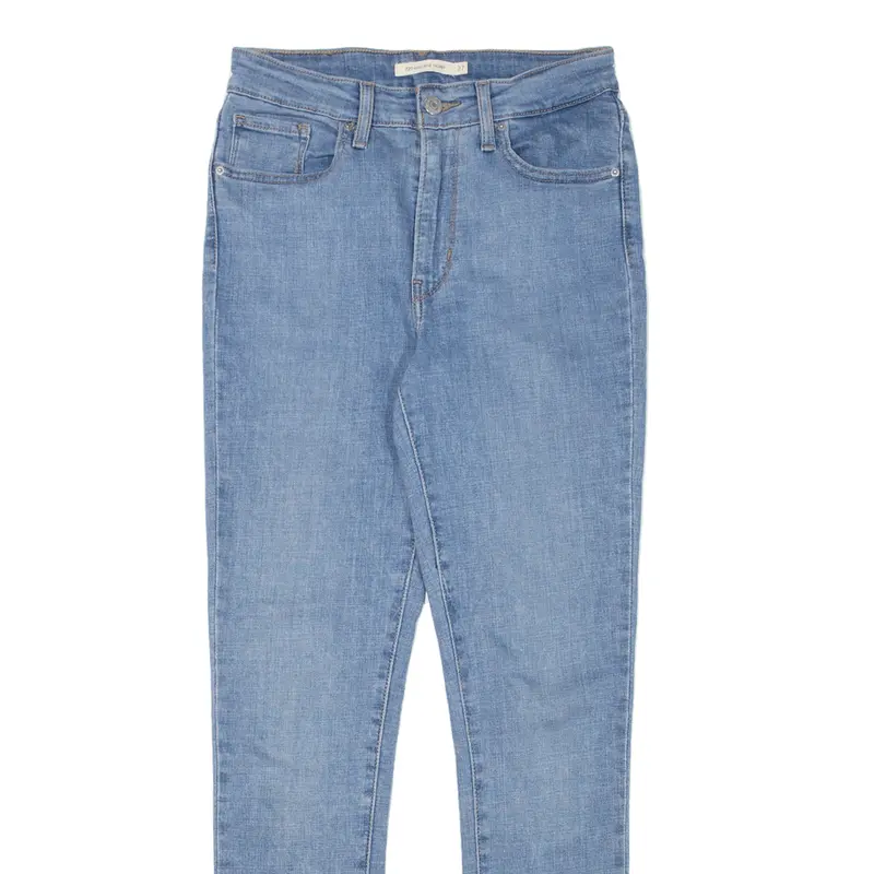 Levi's 721 High Rise Womens Jeans Blue Slim Skinny W27 L30 2