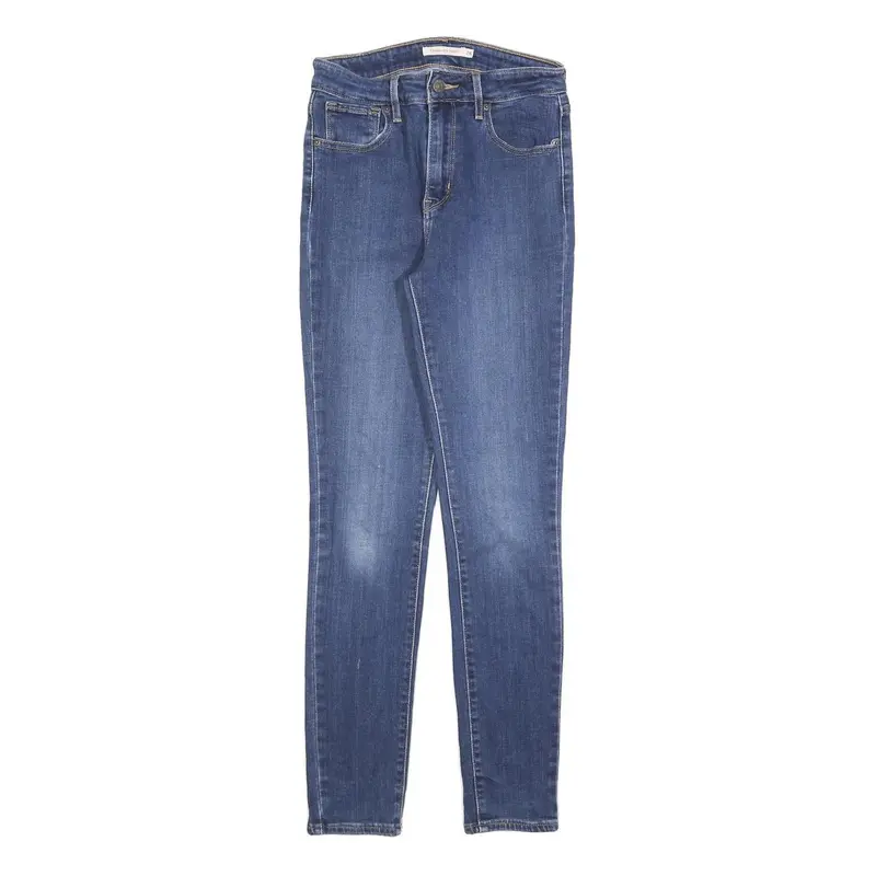 Levi's 721 Womens Jeans Blue Slim Skinny Denim Medium W26 L28 Stylish Stretch 1