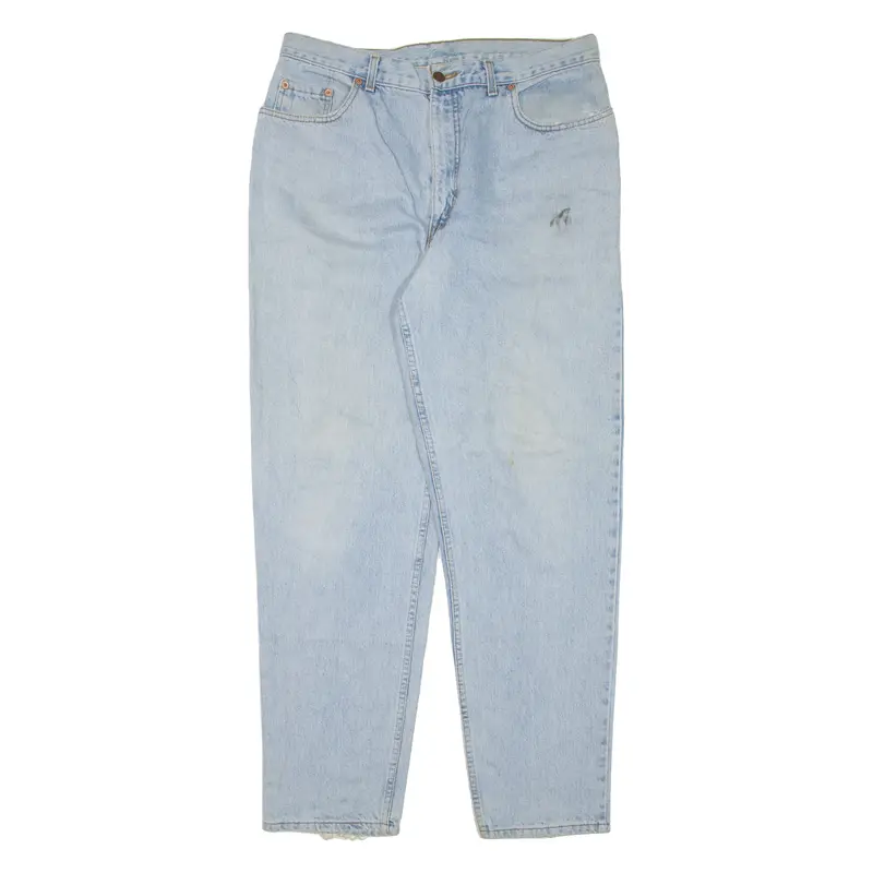 Levi's 726 Orange Tab Mens Jeans Blue Tapered 90S Stone Wash W33 L32 1
