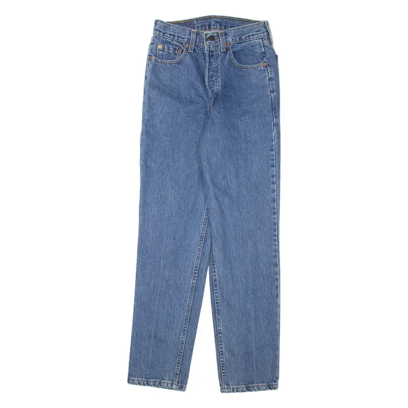 Levi's 891 02 Orange Tab Womens Jeans Blue Slim Tapered 90S W25 L30 1