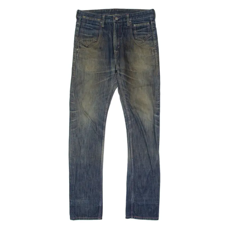 Levi's Altered Mens Jeans Blue Slim Tapered Stone Wash W32 L34 1