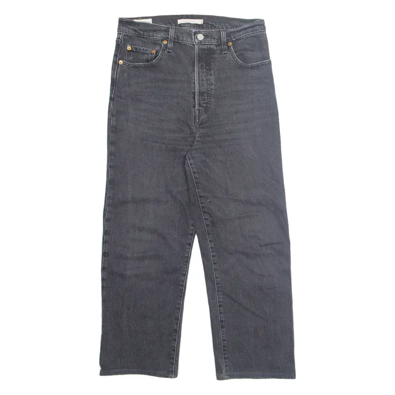Levi's Big E Womens Jeans Grey Regular Straight W29 L24 1