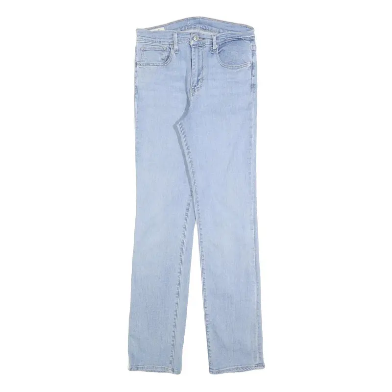 Levi's Big E Womens Slim Blue Denim Light W28 L30 Slim Fit Zip Jeans 1