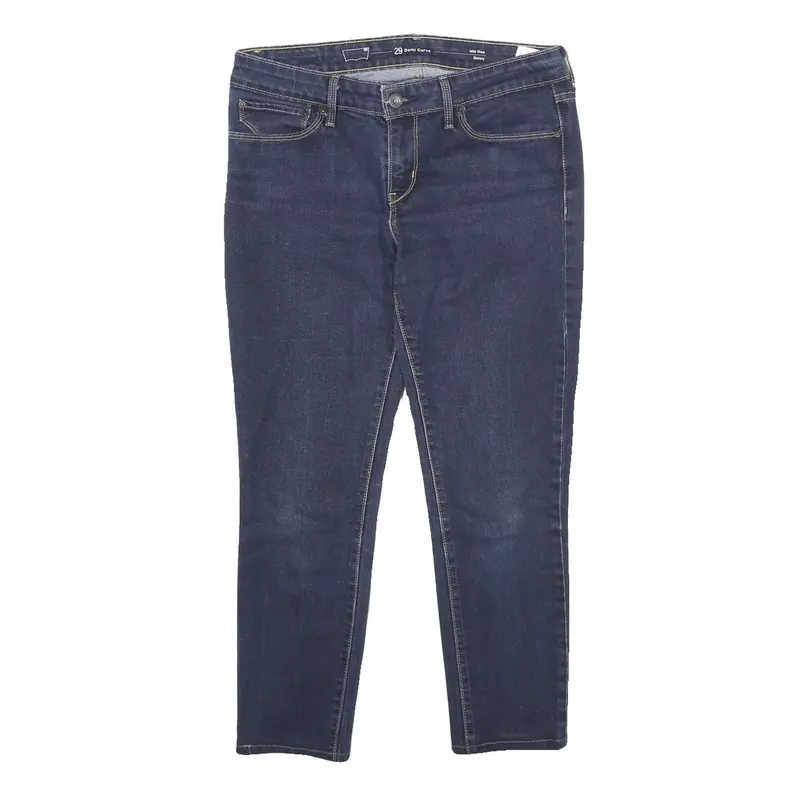 Levi's Demi Curve Mid Rise Skinny Womens Jeans Blue Relaxed Denim W29 L25 1