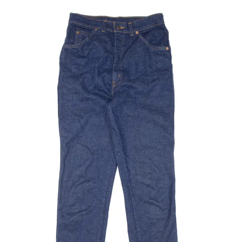 Levi's High Waisted Orange Tab Womens Jeans Blue Slim Tapered 90S W27 L33 2
