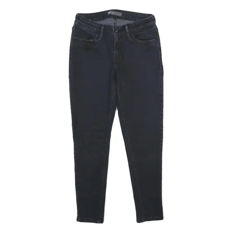 Levi's Legging Womens Jeans Black Slim Skinny Denim Raw W28 L30 Stretch 1
