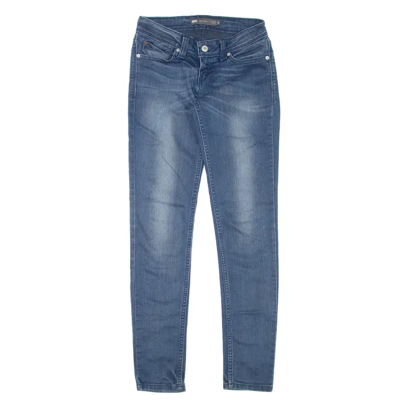 Levi's Low Rise Womens Jeans Blue Slim Skinny Stone Wash W26 L30 1