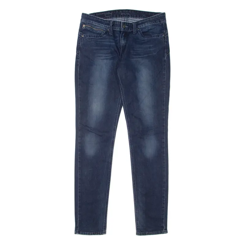 Levi's Low Rise Womens Jeans Blue Slim Skinny Stone Wash W31 L34 1