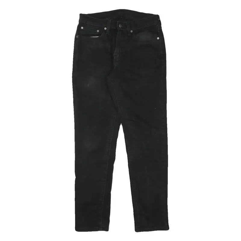 Levi's Mens Black Slim Jeans Denim Medium W29 L29 Zip Closure 1
