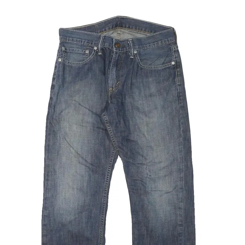 Levi's Mens Blue Regular Fit Straight Leg Denim W30 L28 Classic Zip Jeans 2