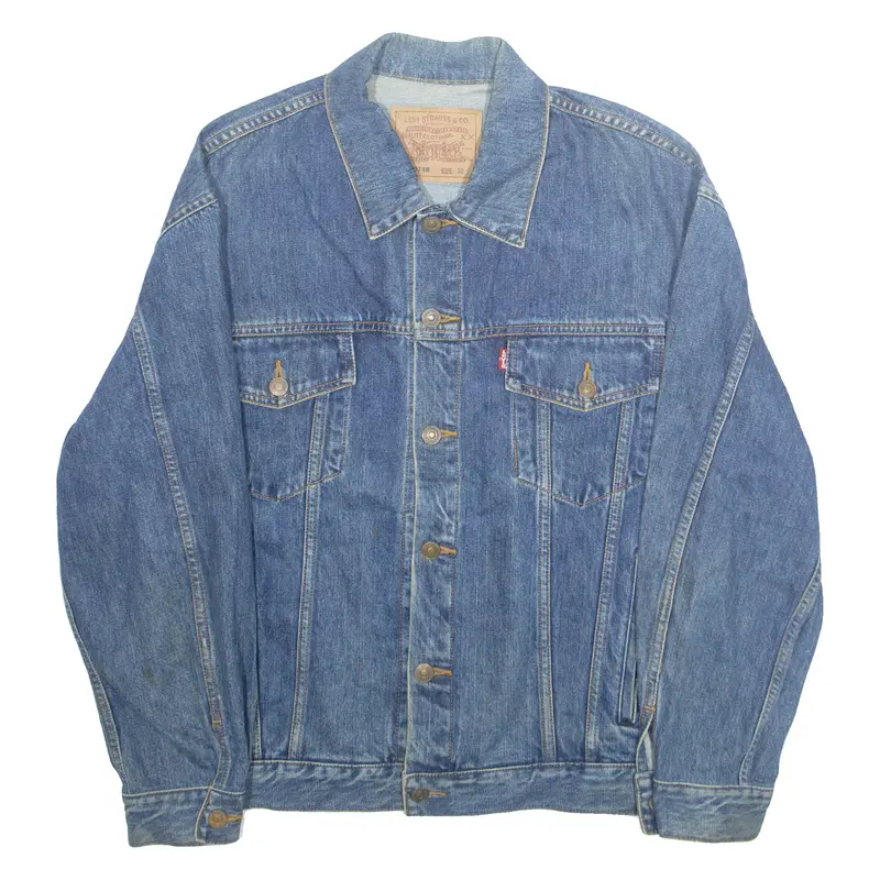 Levi's Mens Denim Jacket Blue L 1