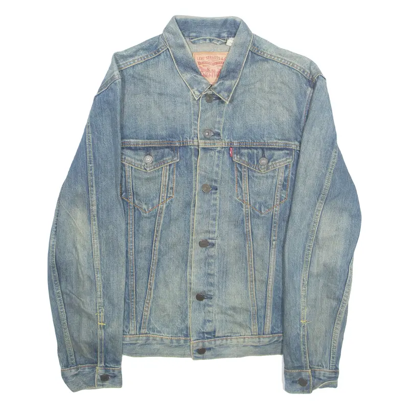 Levi's Mens Denim Jacket Blue L 1