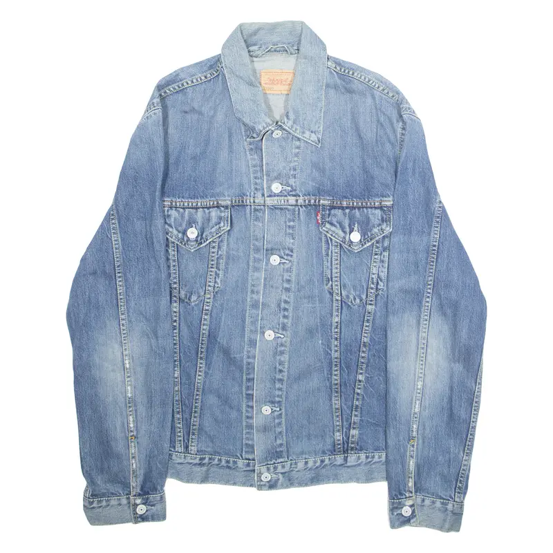 Levi's Mens Denim Jacket Blue L 1
