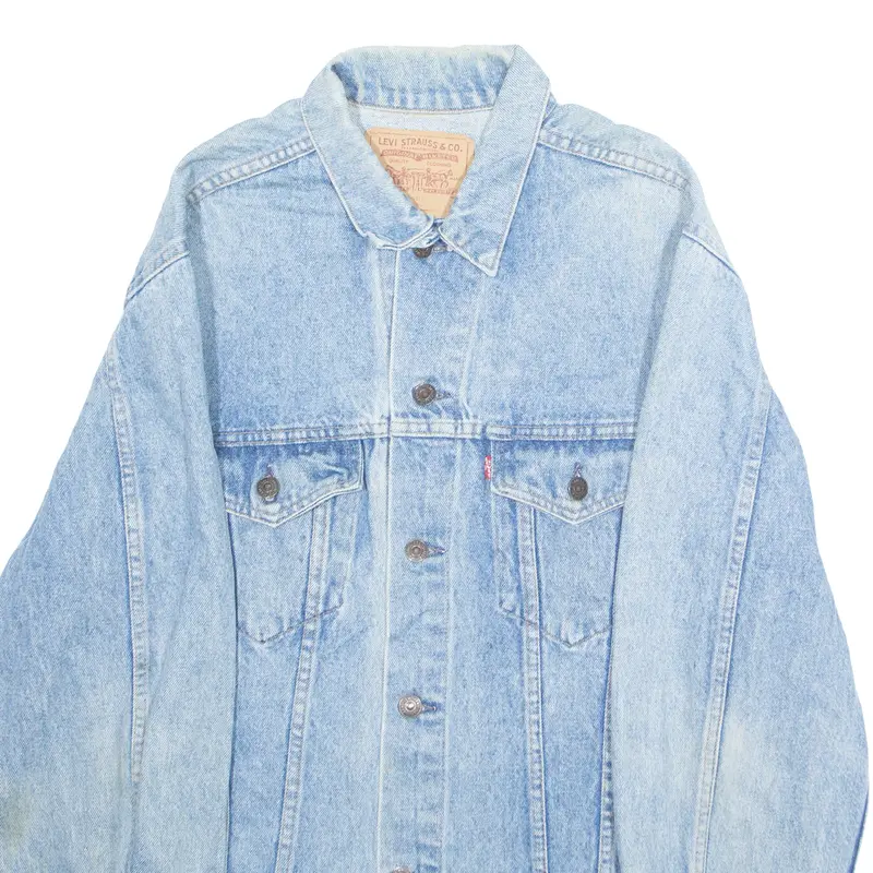 Levi's Mens Denim Jacket Blue L 2