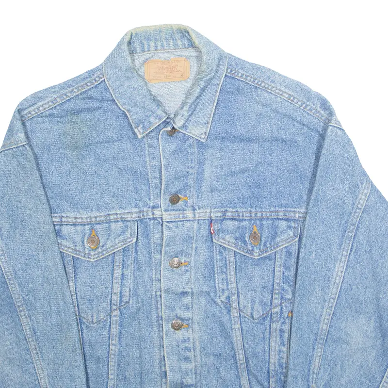 Levi's Mens Denim Jacket Blue M 2