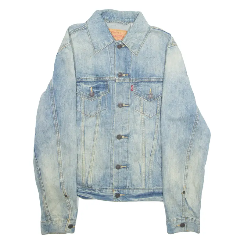 Levi's Mens Denim Jacket Blue S 1