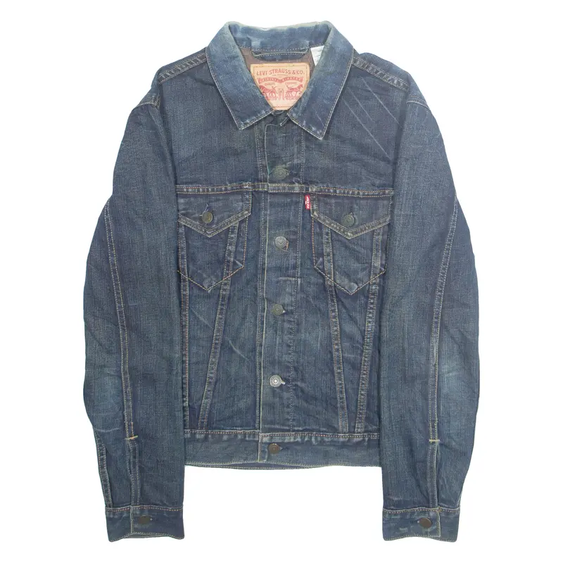 Levi's Mens Denim Jacket Blue S 1