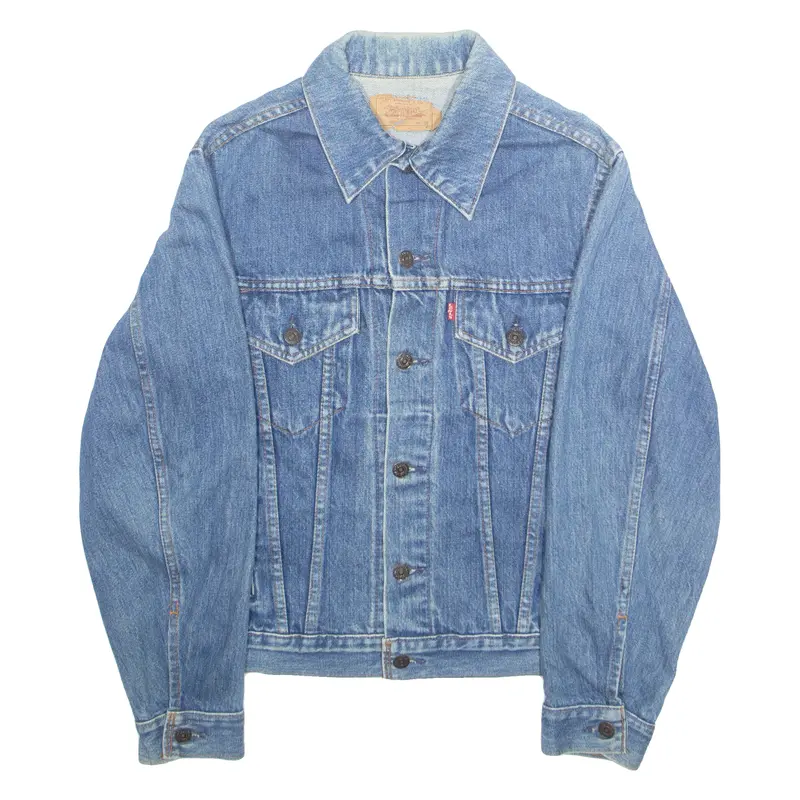 Levi's Mens Denim Jacket Blue S 1